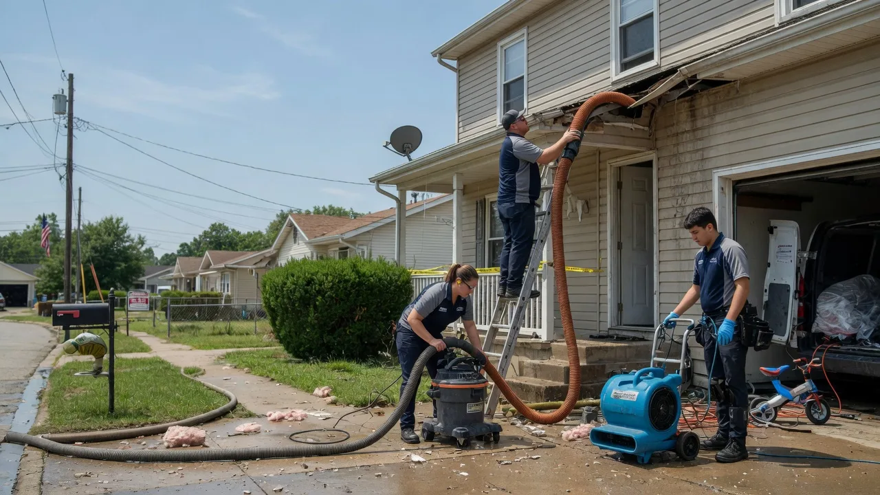 Water Damage Restoration in Townville, PA near me